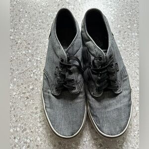 VANS Mens Shoes Size 11.5 Canvas Skater Gray‎